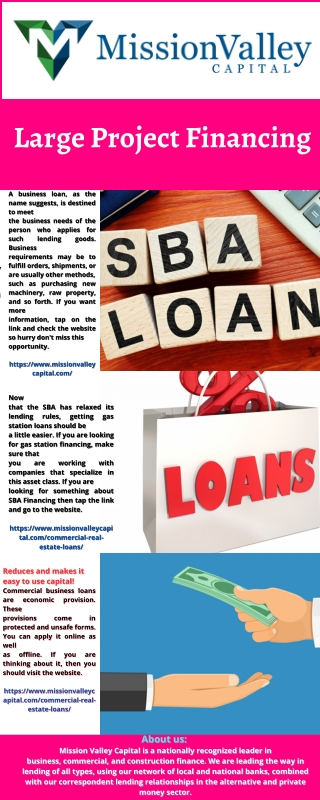 Commercial Loans California As Per Your Needs, Hurry Up!
