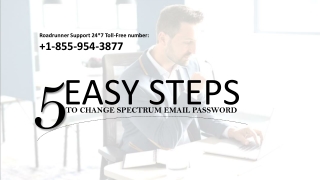 Change Spectrum Email Password | +1-888-320-3184 | 5 Easy Steps