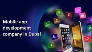 Mobile app development company in dubai