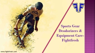 Sports Gear Deodorizers & Equipment Care - Fightfresh