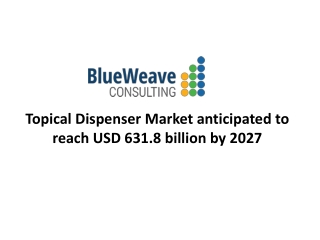 Global Topical Dispenser Market Research Report