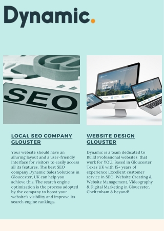 Local SEO Company Gloucester | Dynamic Sales Solutions