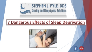 7 Dangerous Effects of Sleep Deprivation