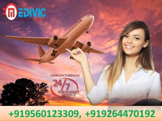 Hire Risk-Free Patient Transfer Air Ambulance in Kolkata