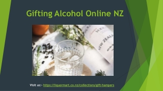 Gifting Alcohol Online NZ