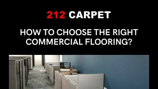 How to choose the right commercial flooring?