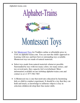 Montessori Toys