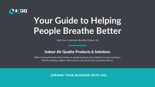 Help People Breathe Better at Home