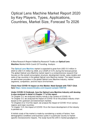 Optical Lens Machine Market