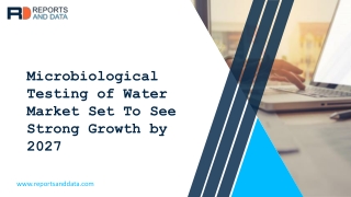 Microbiological Testing of Water Market