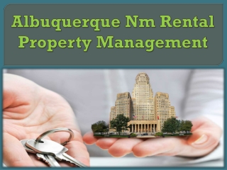 Albuquerque Nm Rental Property Management