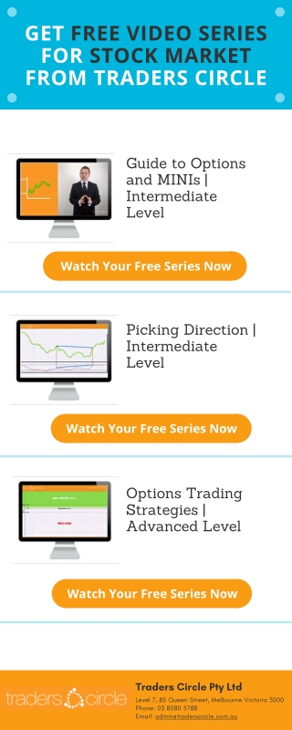 Get Free Video series For Stock Market From Traders Circle