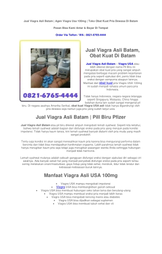 Jual Obat Kuat Di Batam 081398577786