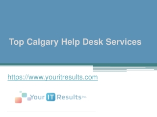 Top Calgary Help Desk Services - www.youritresults.com