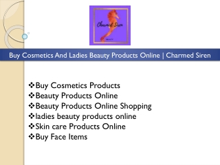 Beauty Products Online Shopping