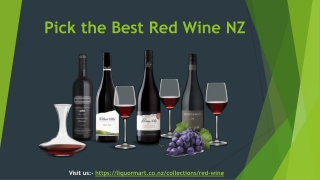 Pick the Best Red Wine NZ