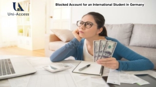 Blocked Account for an International Student in Germany