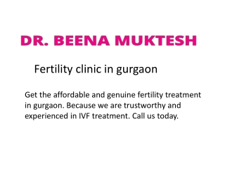 Fertility clinic in gurgaon