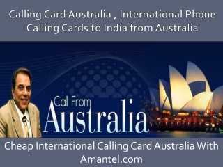 Calling Cards Australia | Phone Call India