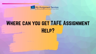 Why students need TAFE Assignment help?
