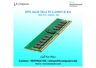 HPE 16GB 2Rx4 PC4-2400T-R Kit