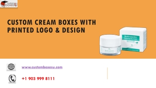 Incredible Custom cream boxes and Point of Sale Material in Texas,USA