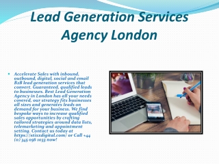 Lead Generation Services Agency London