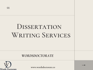 Dissertation Writing Services