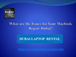 What are the Issues for Your Macbook Repair Dubai?