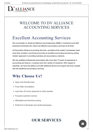 Get professional accounting services in London