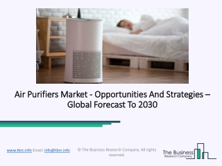 Global Air Purifiers Market Overview And Top Key Players by 2030