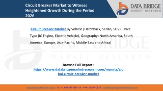 Circuit Breaker Market