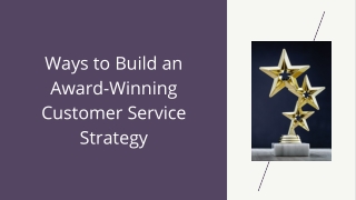 Ways to Build an Award-winning Customer Service Strategy | Acefone