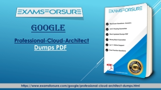 2020 Professional-Cloud-Architect dumps - Examsforsure - Get Latest Professional-Cloud-Architect dumps Questions