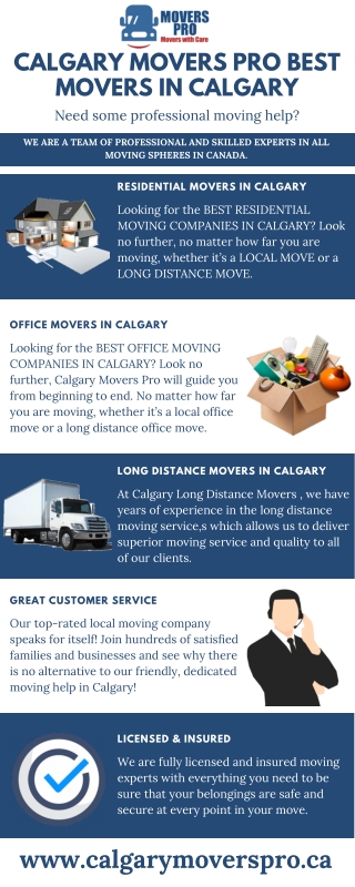 Calgary Movers Pro Best Movers in Calgary