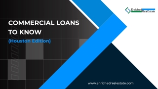 Commercial loans to know - Houston Edition