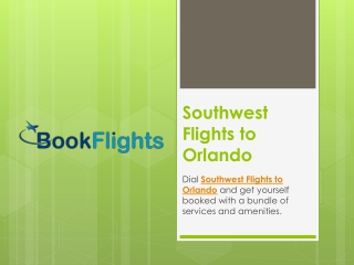 Southwest Flights To Orlando