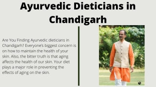 Ayurvedic Dieticians in Chandigarh