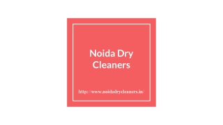 Best dry cleaning Noida by Noidadrycleaner