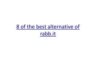 8 of the Best Alternatives to Rabb.it