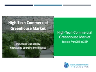 Market Trends of High-Tech Commercial Greenhouse Market