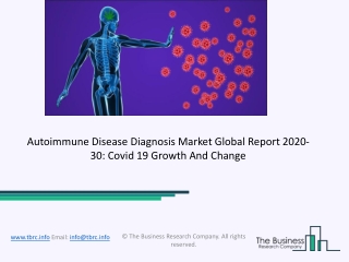 Global Autoimmune Disease Diagnosis Market Report 2020-2030 | Covid 19 Impact and Recovery
