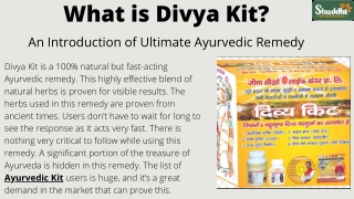 What is Divya Kit?