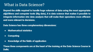 Data Science Training Institute in Delhi