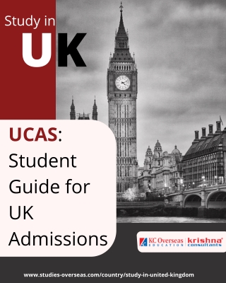 UCAS: Student Guide for UK Admissions