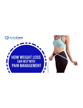How weight loss can help with pain management