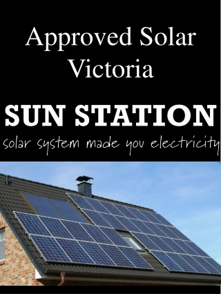 Approved Solar Victoria