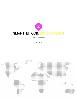 Smart Bitcoin Investments Travel Brochure Vol. 5