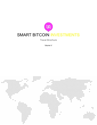 Smart Bitcoin Investments Travel Brochure Vol. 5