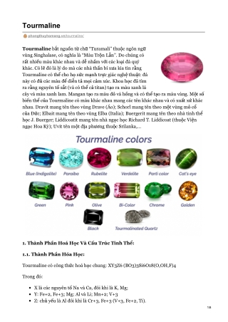 Tourmaline
